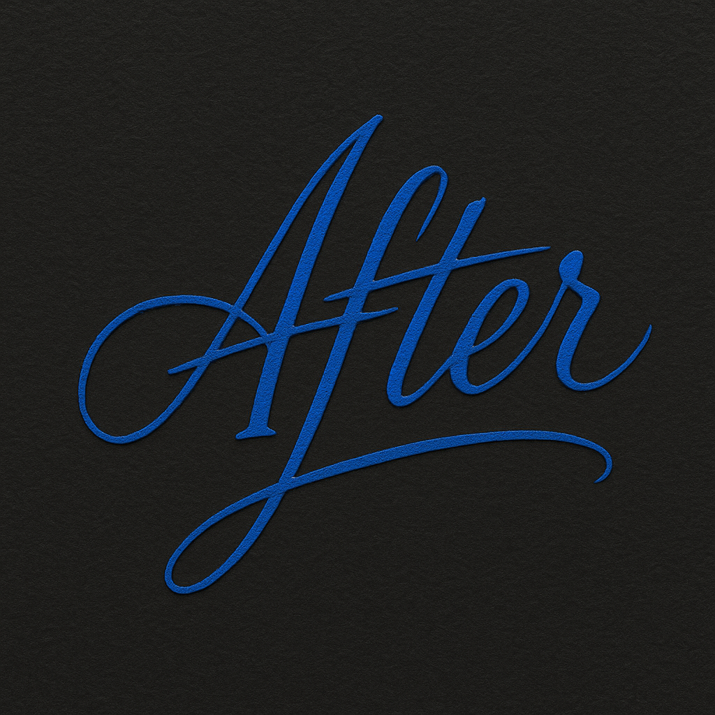 After - Professional digital signature